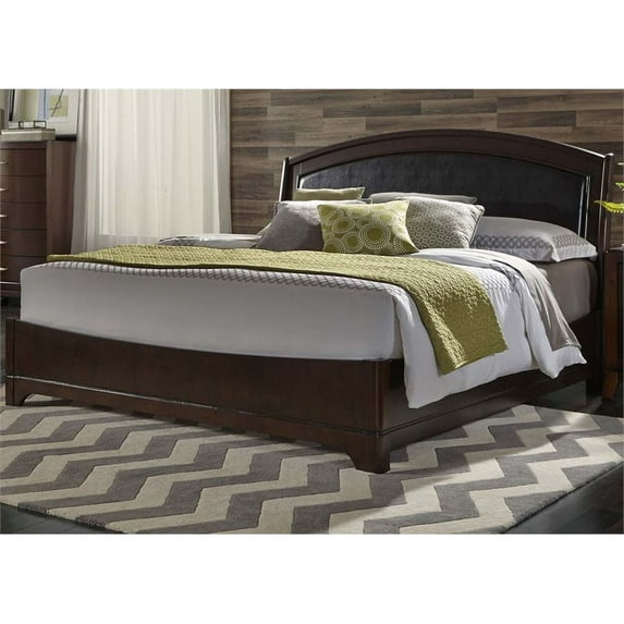 Liberty Furniture Avalon Queen Leather Bed