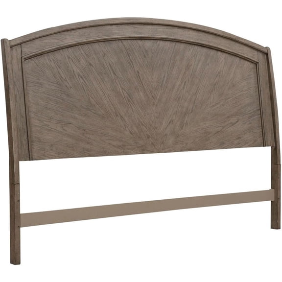 Liberty Furniture Avalon Queen Panel Headboard with Oak Wood Frame  - Burnished Beige