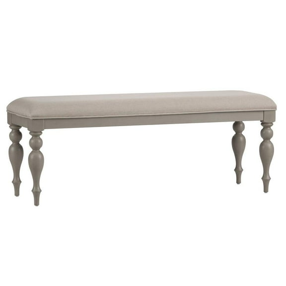 Liberty Furniture Industies, INC Summer House Bench in Dove Gray