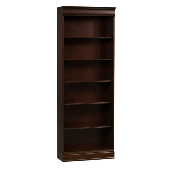 Liberty Furniture Industies, INC Brayton Manor Jr Executive 84 Inch Bookcase (RTA) in Cognac