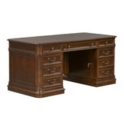 Liberty Furniture Industies, INC Brayton Manor Jr Executive Desk in Cognac