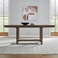 thumbnail image 1 of Liberty Furniture Brook Bay Gathering Trestle Dining Room Table - Brown, 1 of 13