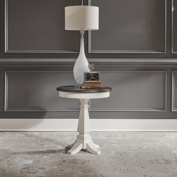 Liberty Furniture Allyson Park Chair Side Table - White