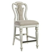 Liberty Furniture Industies, INC Magnolia Manor Counter Height Chair RTA in Antique White