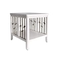 thumbnail image 1 of Liberty Furniture Industries Dockside II End Table, W23 x D25 x H24, White, 1 of 7