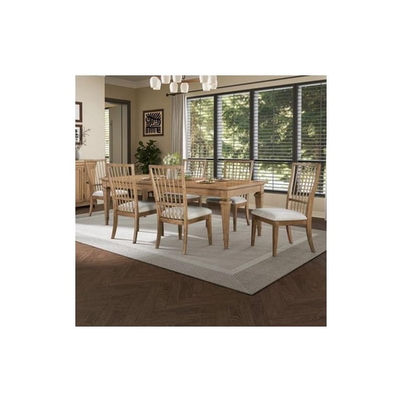 Liberty Furniture Haven Hills 7 Piece Rectangular Table Set - Brown