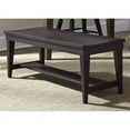 thumbnail image 1 of Liberty Furniture Hearthstone Dining Bench in Rustic Black, 1 of 1