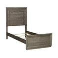 thumbnail image 1 of Liberty Furniture Horizons Contemporary Wood Twin Panel Bed in Graystone, 1 of 14
