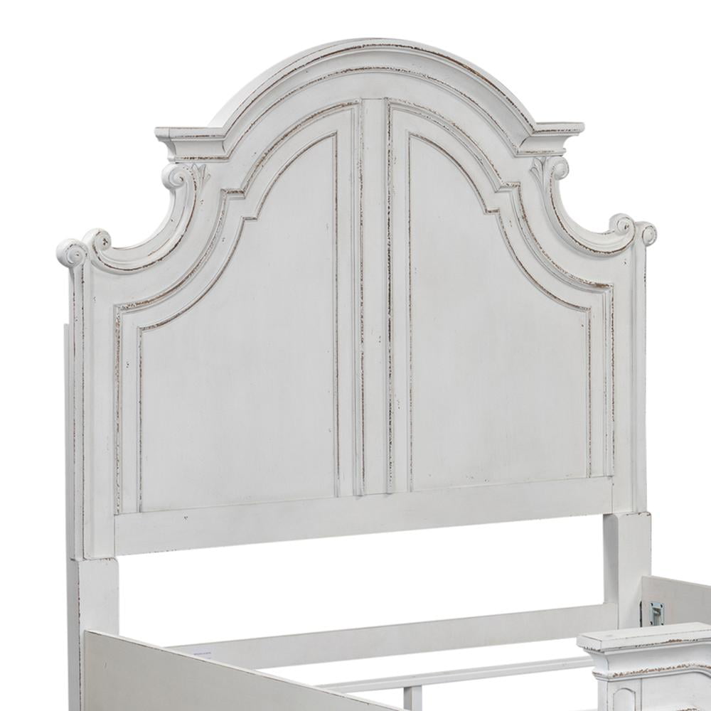 Liberty Furniture Industies, INC Magnolia Manor Queen Panel Headboard in Antique White