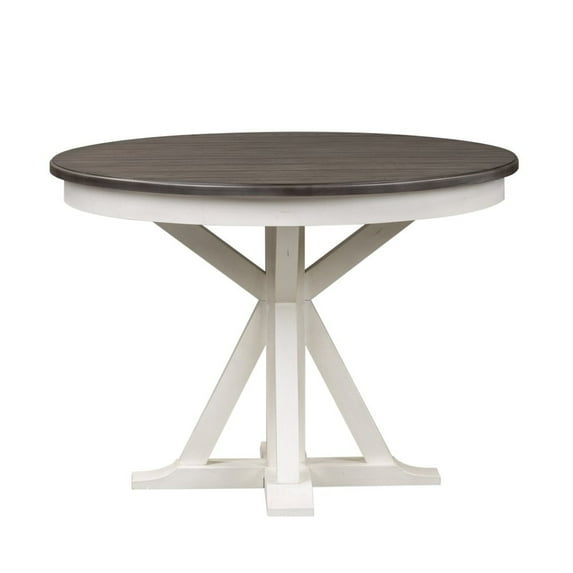 Liberty Furniture Industies, INC Pedestal Table in Poplar & Rubberwood Solids w Pine Veneer