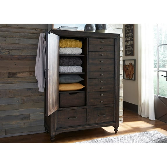 Liberty Furniture Industries Catawba Hills 8 Drawer 1 Door Gentlemens Chest