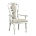 thumbnail image 1 of Magnolia Manor Splat Back Uph Arm Chair (RTA) in Antique White/Weathered Bark, 1 of 6