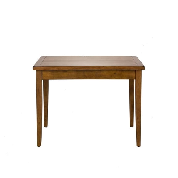 Liberty Furniture Industries Treasures Rectangular Dining Table in Rustic Oak