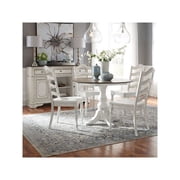 Liberty Furniture Industries, Inc. 5 Piece Drop Leaf Table Dining Room Set with 4 Ladder Back Side Chairs