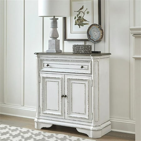Liberty Furniture Magnolia Manor Accent Cabinet, White