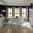 thumbnail image 1 of Liberty Furniture Industries, Inc. 7 Piece Round Pedestal Table Dining Room Set with 6 Side Chairs, 1 of 2