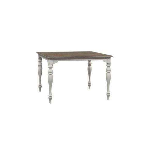 Liberty Furniture Industries, Inc. 5 Piece Counter Height Table Dining Room Set with 4 Spindle Back Counter Chairs