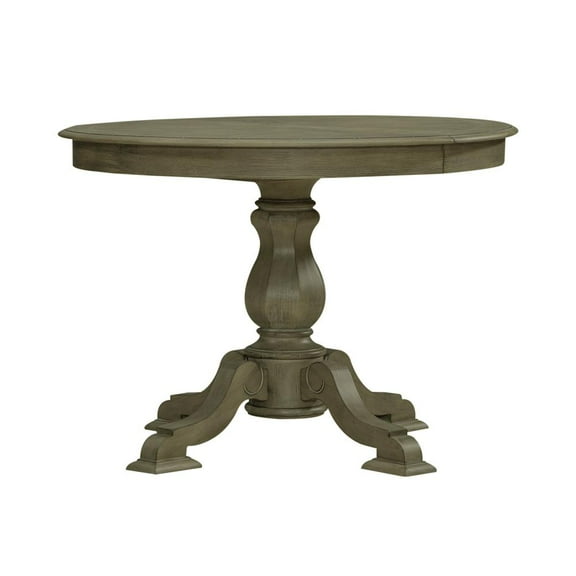 Liberty Furniture Industies, INC Magnolia Manor Pedestal Table Set in Weathered Bisque