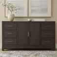 thumbnail image 1 of Liberty Furniture Modern Edge 2 Door 6 Drawer Dresser - Brown, 1 of 12