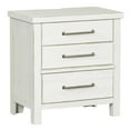 thumbnail image 1 of Liberty Furniture Industies, INC Modern Farmhouse 3 Drawer Night Stand in Flea Market White w/ Heavy Distressing, 1 of 7