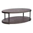 thumbnail image 1 of Liberty Furniture Industies, INC Modern View Oval Cocktail Table in Gauntlet Gray, 1 of 4