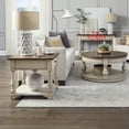 thumbnail image 1 of Liberty Furniture Morgan Creek Opt 3 Piece Living Room Table Set - White, 1 of 5
