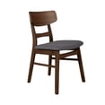 thumbnail image 1 of Liberty Furniture Industies, INC Space Savers Panel Back Side Chair- Grey (RTA) in Satin Walnut, 1 of 7