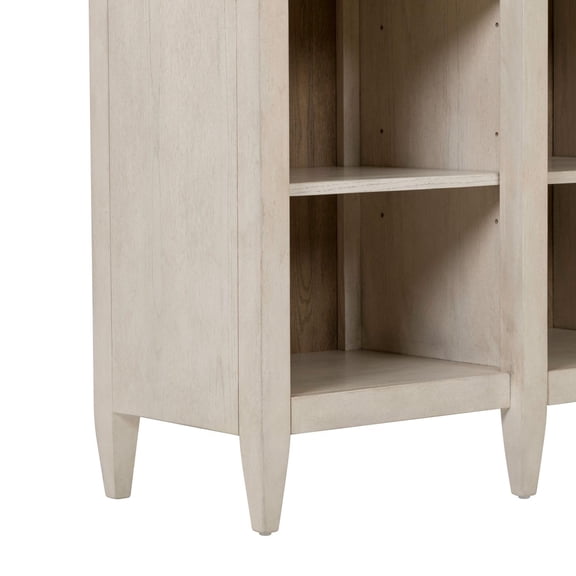 Liberty Furniture Pavilion Breakfront Accent Cabinet - Brown