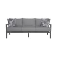 thumbnail image 1 of Liberty Furniture Plantation Key 80"W Aluminum Outdoor Sofa in Granite Gray, 1 of 3