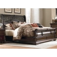 thumbnail image 1 of Liberty Furniture Arbor Place Sleigh Bed in Brownstone Finish - (Queen), 1 of 5