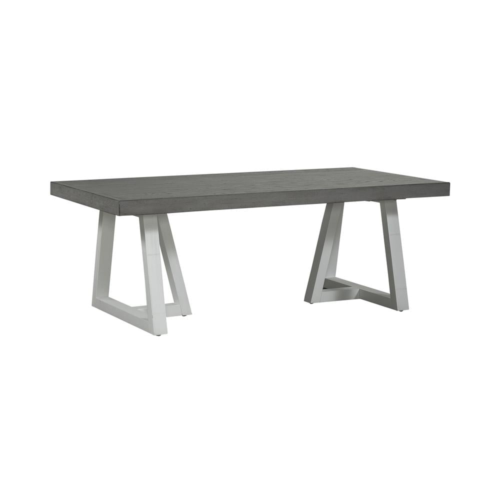 Liberty Furniture Rectangular Cocktail Table Contemporary White