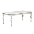 thumbnail image 1 of Liberty Furniture Industries Summer House Oyster White Rectangular Leg Table, 1 of 19