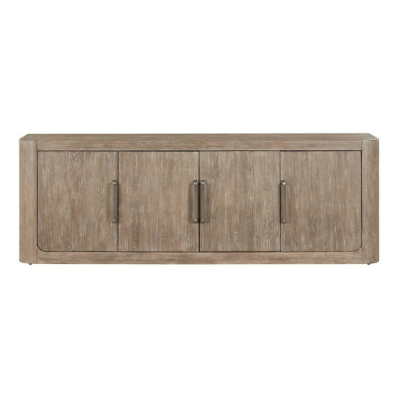 Liberty Furniture South Bend 82 Inch TV Stand Entertainment Center - Burnished Clay