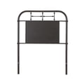 thumbnail image 1 of Vintage Series Metal Twin Metal Headboard - Black, 1 of 2