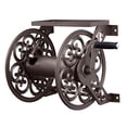 thumbnail image 1 of Liberty Garden Products 708 Steel Decorative Wall Mount Garden Hose Reel, Holds 125-Feet of 5/8-Inch Hose - Bronze, 1 of 6