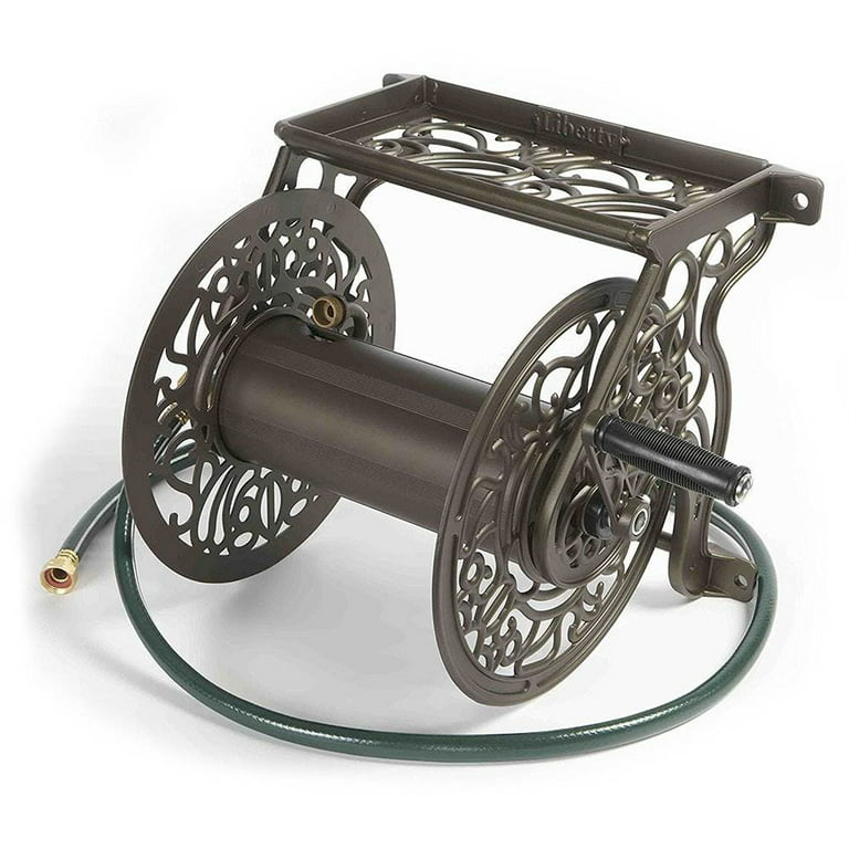 Sold at Auction: Wall Mount Reel with Air Hose and Attachment