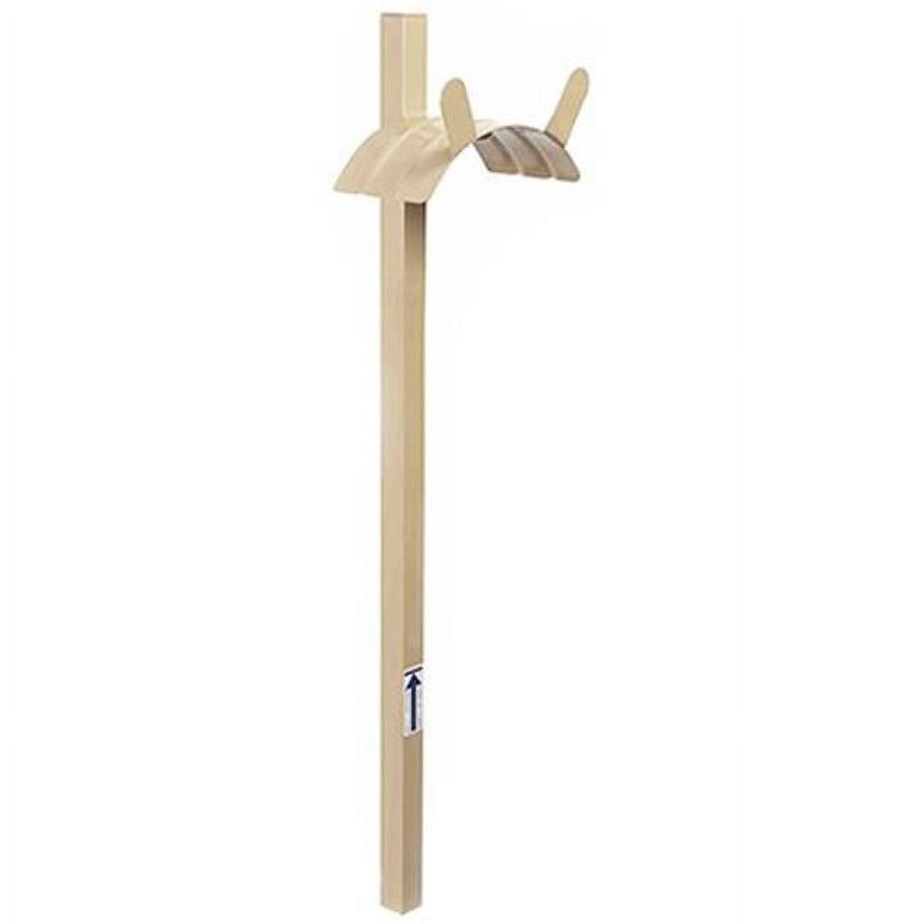Tan Steel 48" Garden Hose Stand with Powder Coating