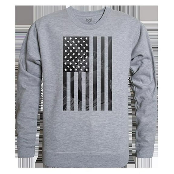 Liberty Graphic Crewneck Sweatshirt, Heather Gray - Medium