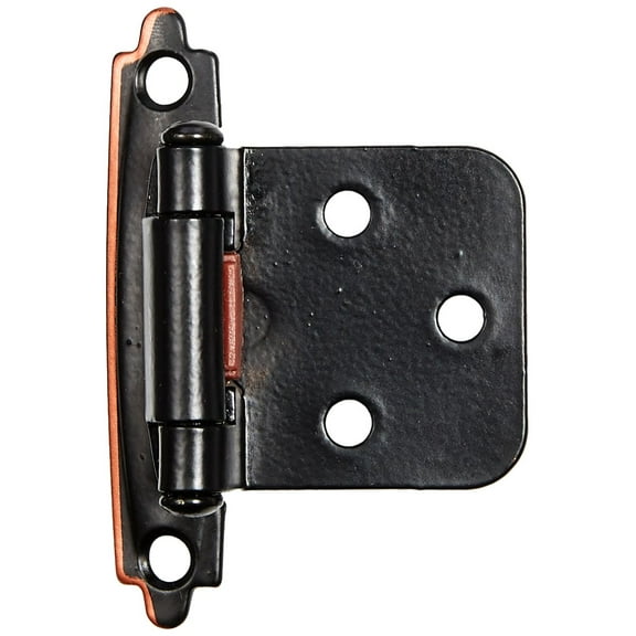 Liberty H0103BL-VBC Bronze & Copper Self Closing Overlay Hinge 10 Pack