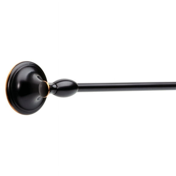 Liberty Hardware 137235 Meridian Collection Towel Bar, Oil-Rubbed Bronze, 24-In. - Quantity 1