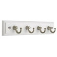 thumbnail image 1 of Liberty Hardware 139630 White & Satin Nickel- Acry Rail & 4 Hook, 1 of 2