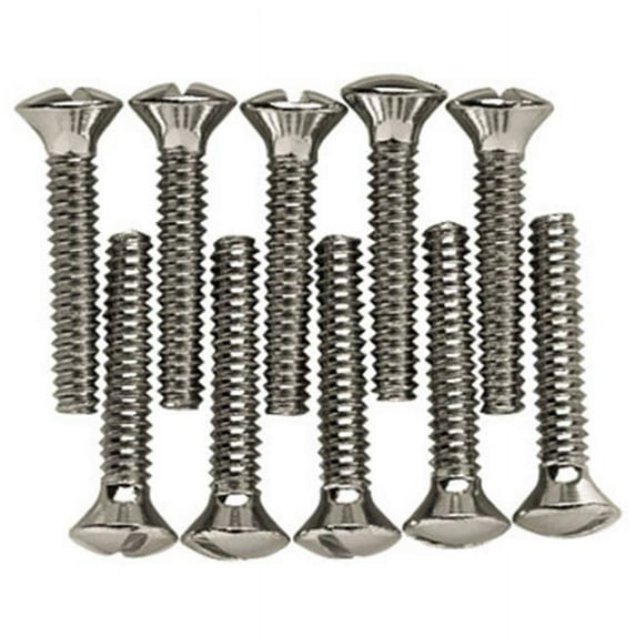 Liberty Hardware 168673 14 Pack, Satin Nickel, Wall Plate Screw - Pack Of 4