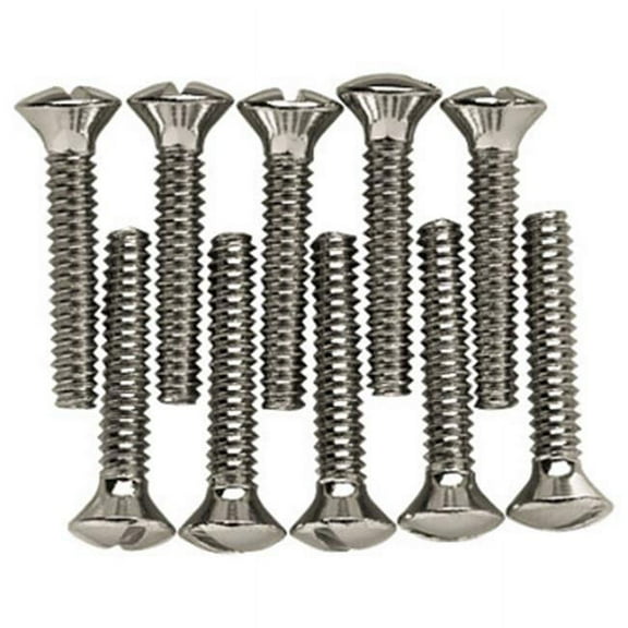 Liberty Hardware 168673 14 Pack, Satin Nickel, Wall Plate Screw - Pack Of 4
