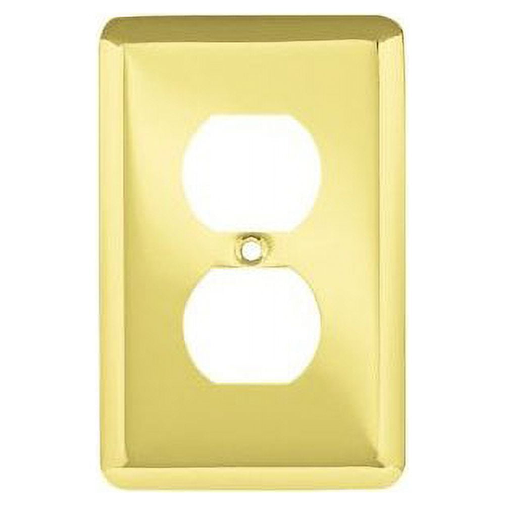 Liberty Hardware 64110 Wall Plates Stamped Round Wall Controls Outlet