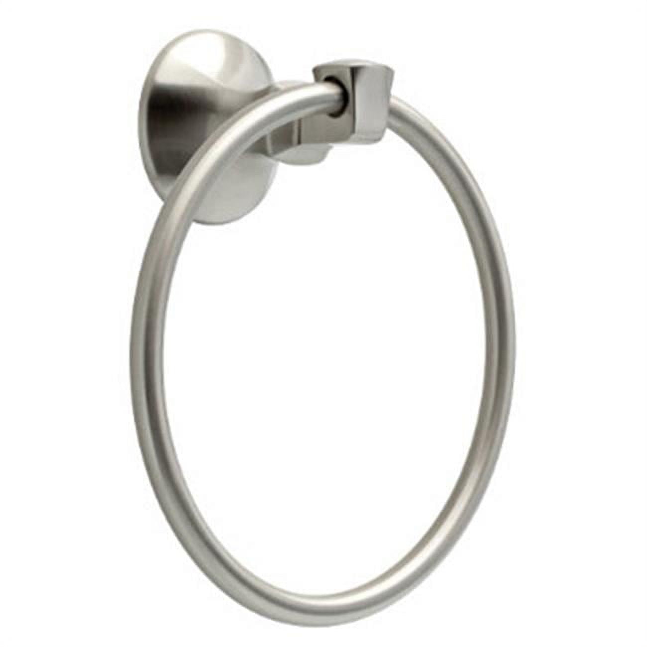 Liberty Hardware 76246-BN Mandara Collection Satin Nickel Towel Ring