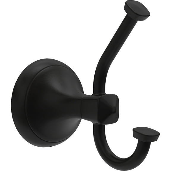 Delta ESA35-MB Esato Bath Towel Robe Hook Mate Black Finish