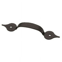 Liberty Flat Black Cabinet Pull, 2 Pack P93000L-BL-U