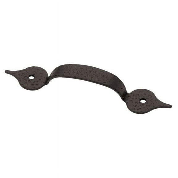 Liberty Flat Black Cabinet Pull, 2 Pack P93000L-BL-U