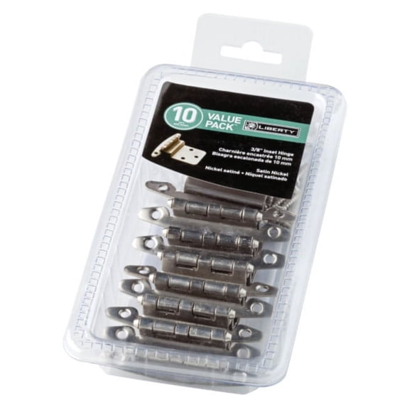 liberty hardware inset hinge without spring - set of 10