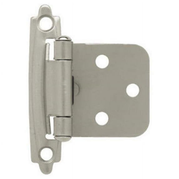 Liberty Hardware H0103BL-SN-U1 Satin Nickel Self Closing Hinge- 10 Pack